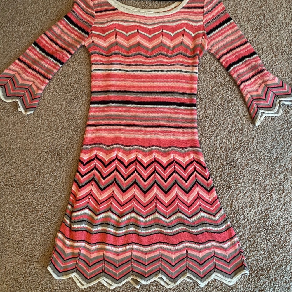Candies S chevron and striped dress.